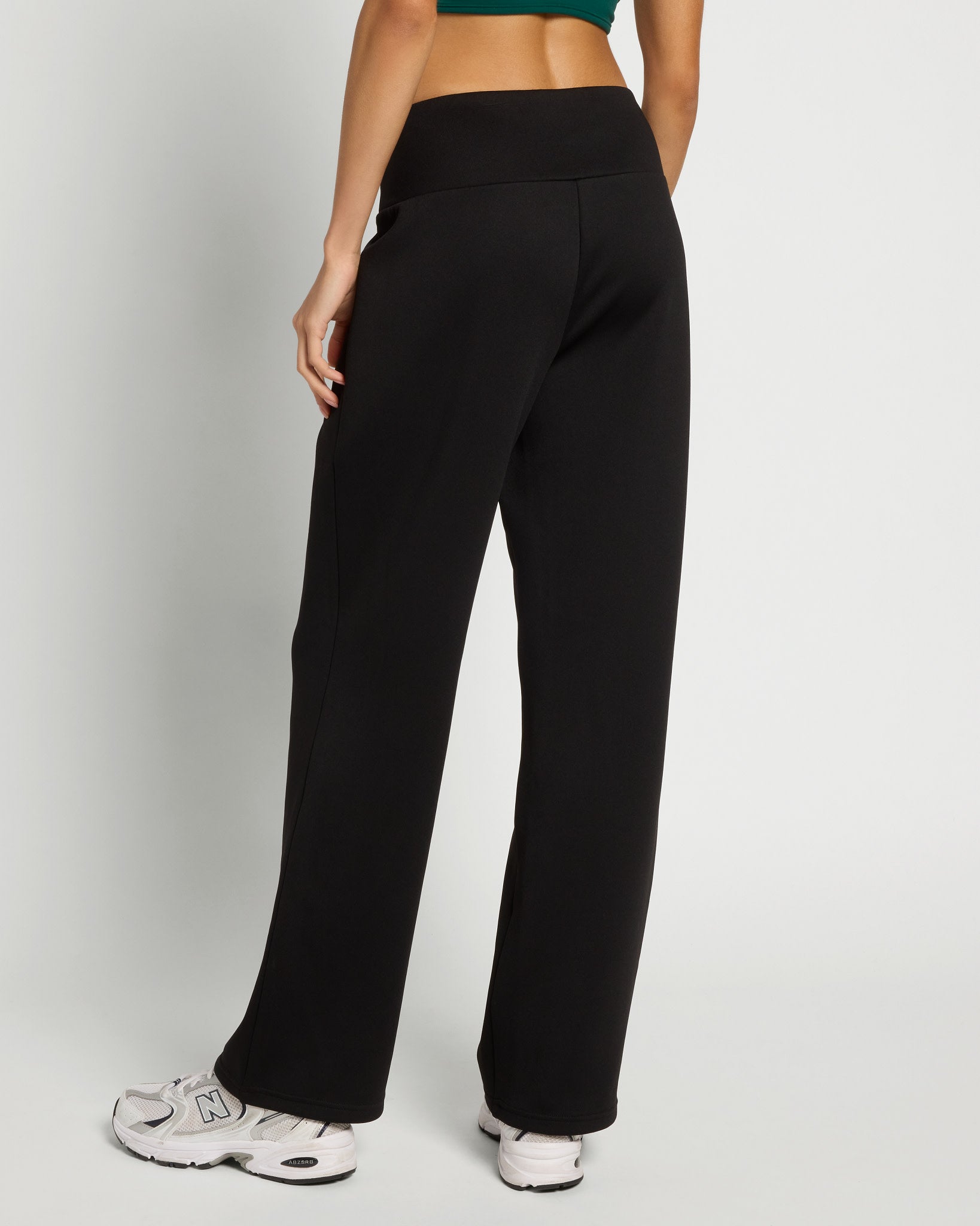 Black $|& Interval Level Up Bootcut Pant - SOF Back