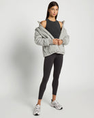 Athletic Heather $|& Interval Harmony Puffer Jacket - UGC On Fig