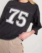 Black $|& Interval Shot Caller Tee - SOF Full Front