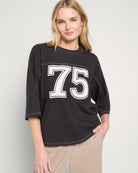 Black $|& Interval Shot Caller Tee - SOF Front