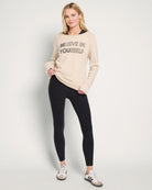 Birch $|& Interval Graphic Mid Length Long Sleeve-Believe - UGC On Fig