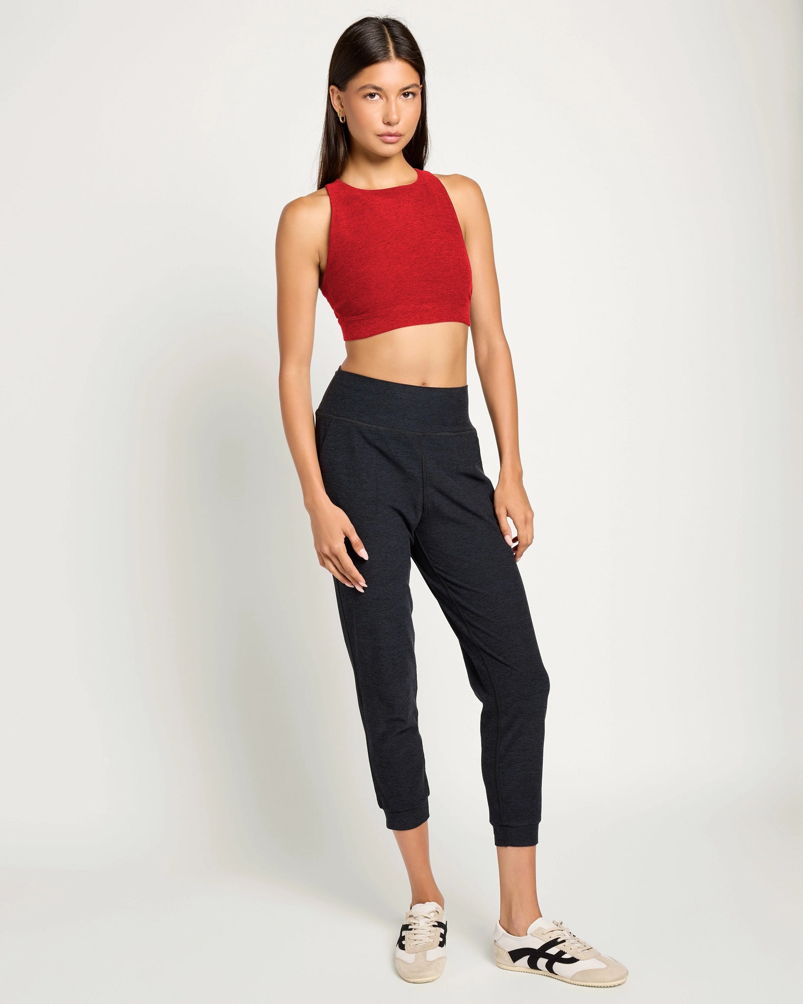 Love Red Heather $|& Interval FlowHeather Sculpt Ivy Bra - UGC On Fig