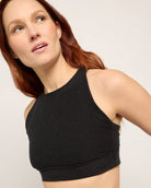 Night Sky Heather $|& Interval FlowHeather Sculpt Ivy Bra - SOF Full Front