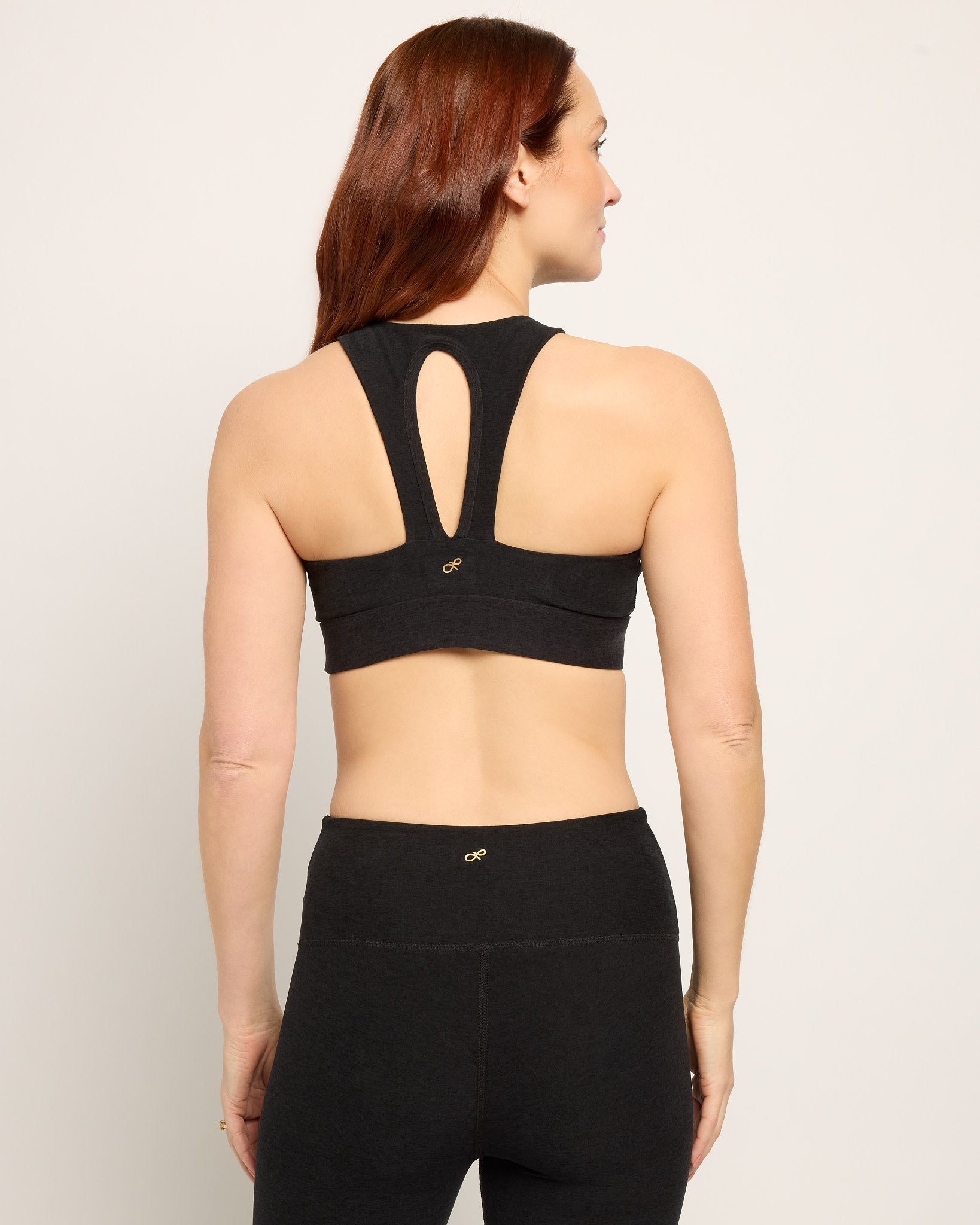Night Sky Heather $|& Interval FlowHeather Sculpt Ivy Bra - SOF Back