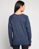 Ink Navy $|& Interval Acheive the Dream Graphic Pullover - SOF Back