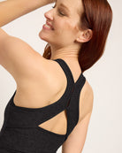 Night Sky Heather $|& Interval FlowHeather Sculpt Engage Tank - VOF Front