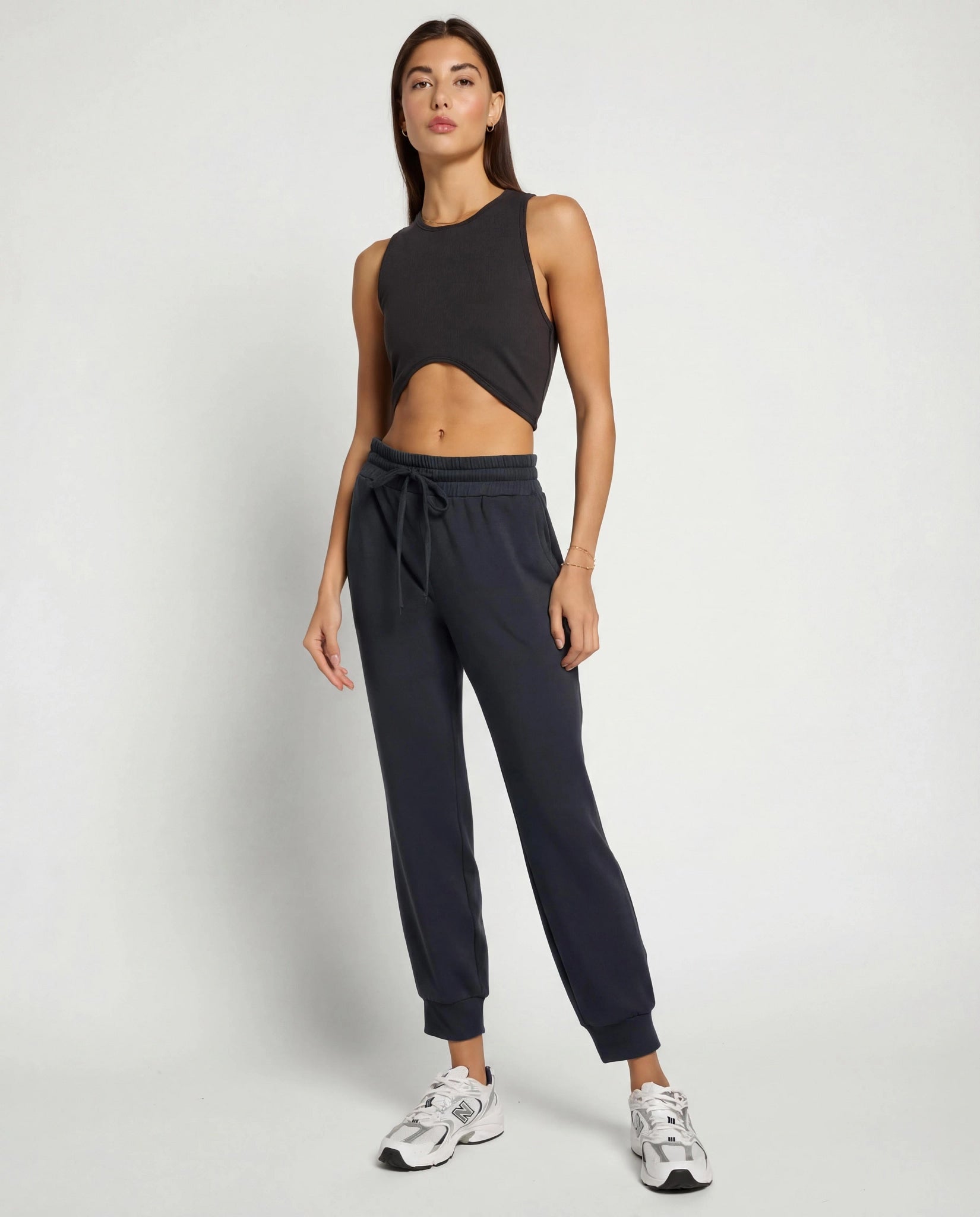 Black $|& Interval Flex Jogger - UGC On Fig