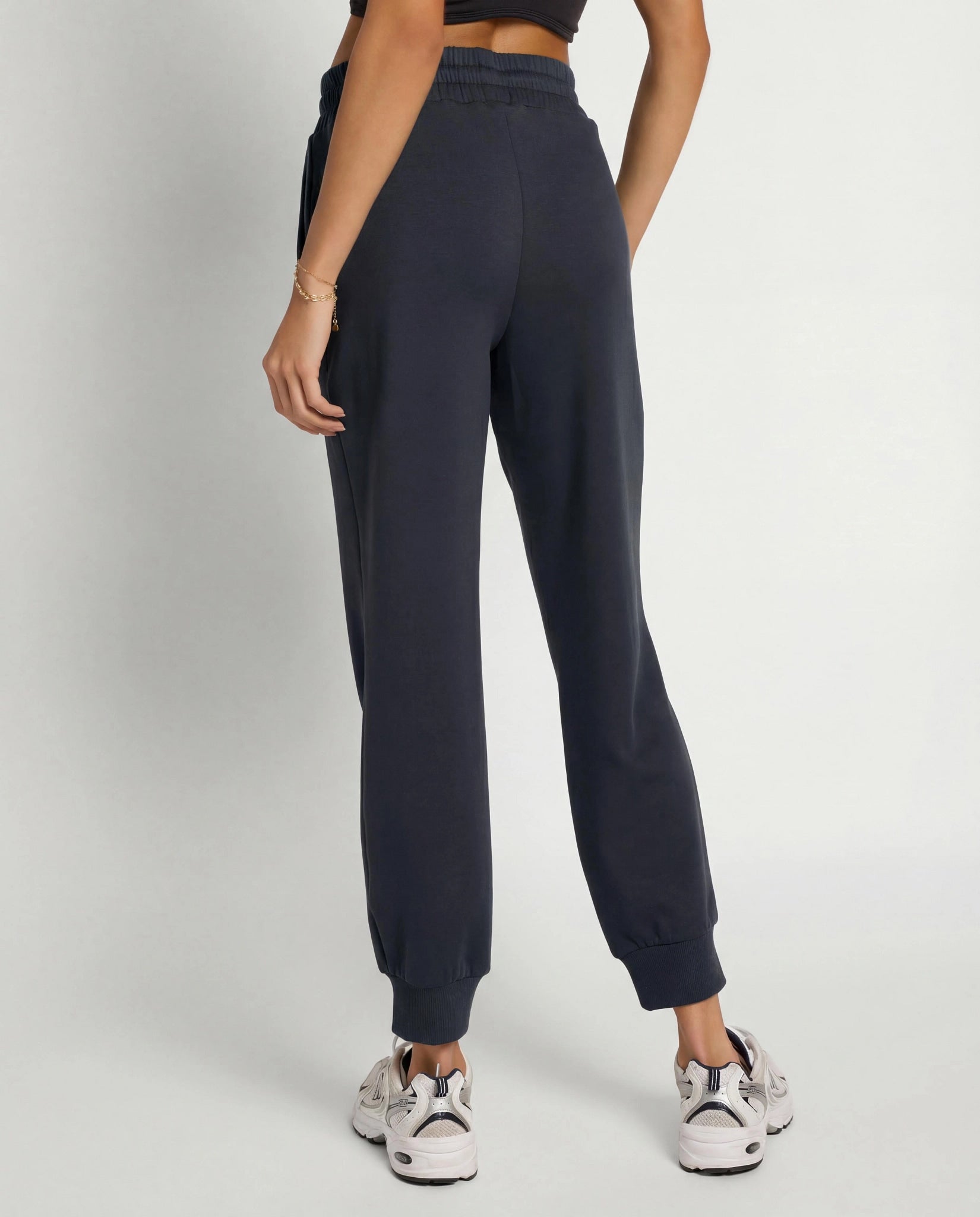 Black $|& Interval Flex Jogger - SOF Back
