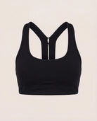 Black $|& Interval CloudLight Scoreline Bra - Hanger Detail