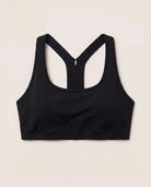 Black $|& Interval CloudLight Scoreline Bra - Hanger Detail