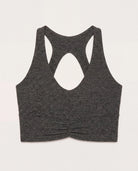 Heather Charcoal $|& Interval FlowHeather Sculpt Enchant Bra - Hanger Detail