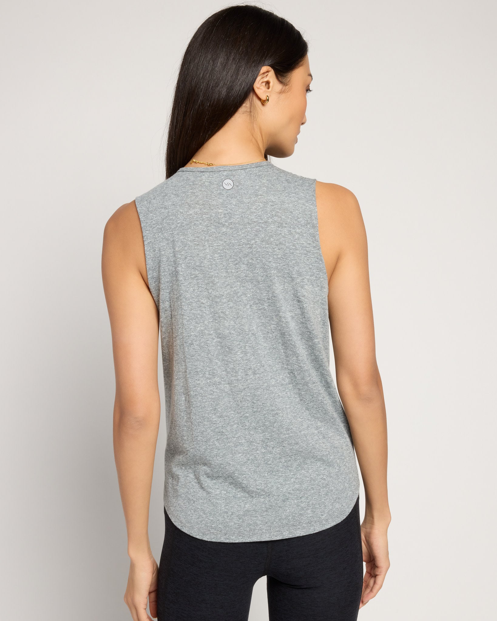 Heather Grey $|& Interval Aspire Graphic Tank- The Future Looks Bright - SOF Back