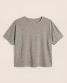 Heather Grey $|& Interval Mantra Short Sleeve Tee - Hanger Detail