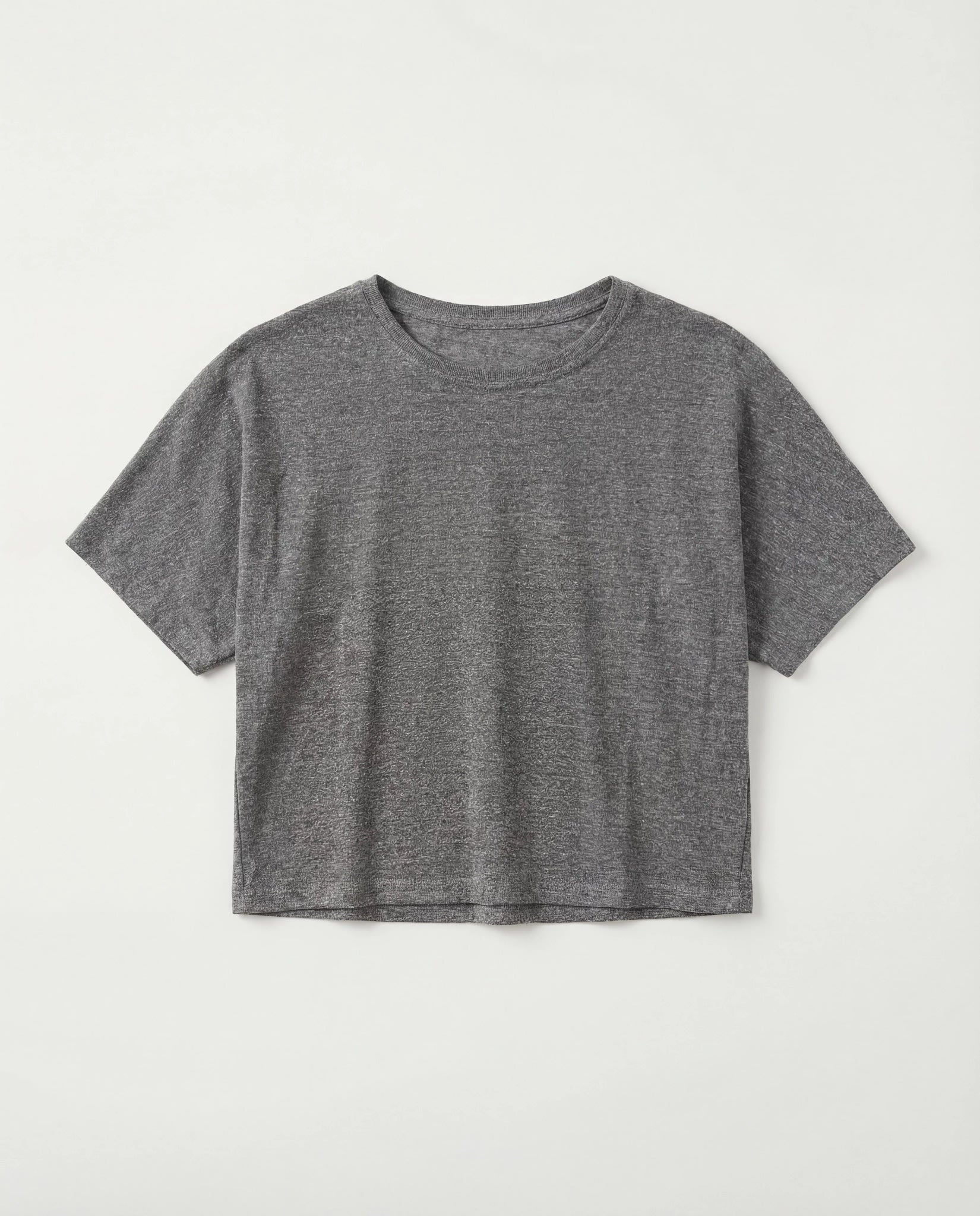 Heather Grey $|& Interval Mantra Short Sleeve Tee - Hanger Detail
