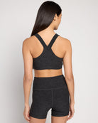 Night Sky Heather $|& Interval FlowHeather Sculpt Gem Bra - SOF Back