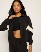 Black $|& Interval Rhythm Jacket - SOF Front