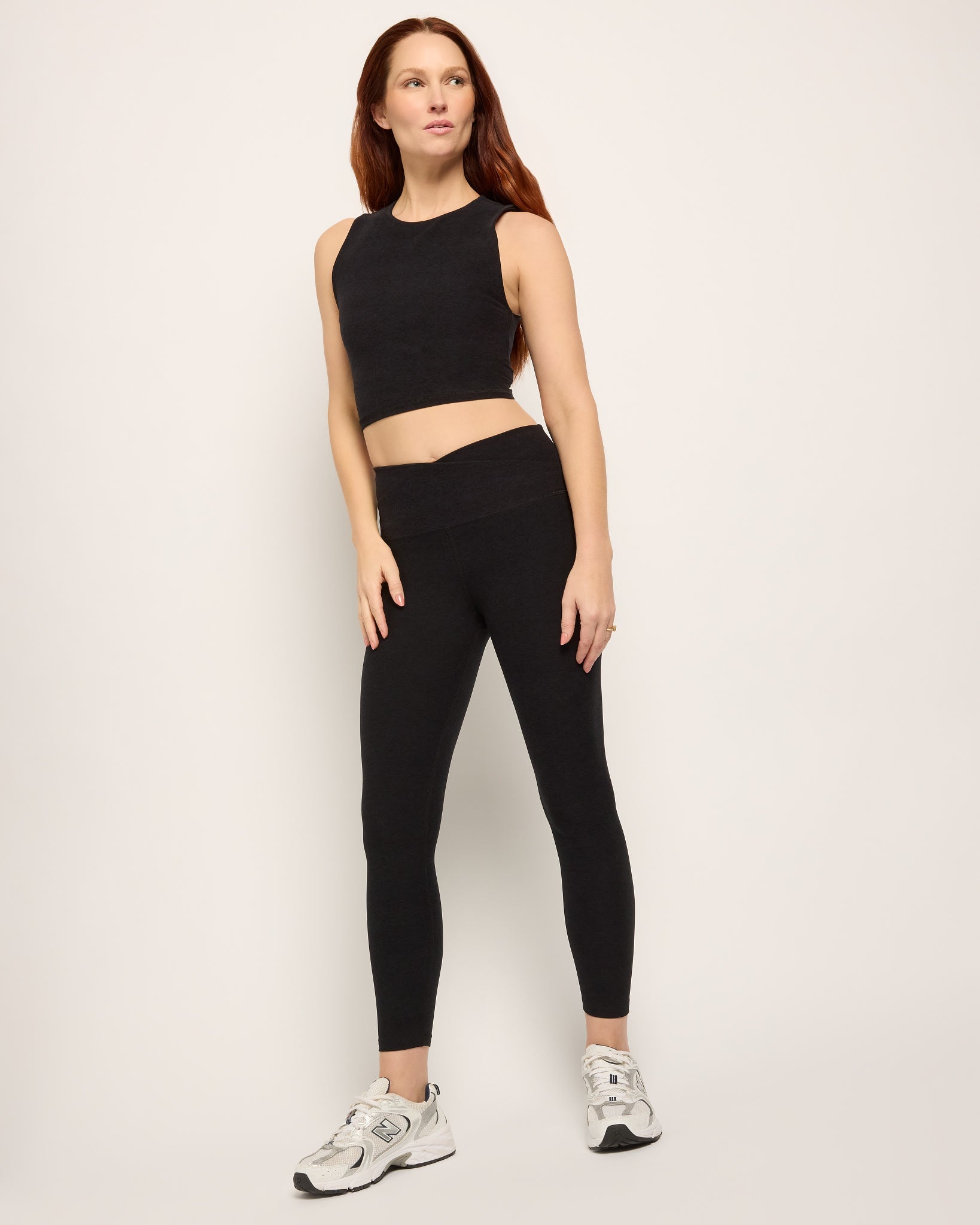 Night Sky Heather $|& Interval FlowHeather Sculpt Boost Tank - UGC On Fig