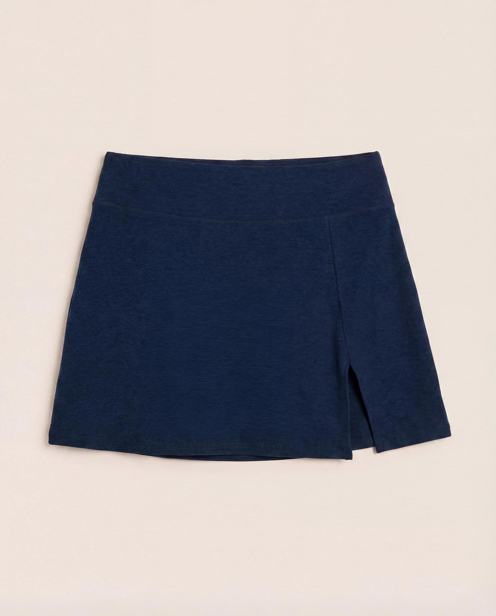 Ink Navy Heather $|& Interval FlowHeather Sculpt Skort - Hanger Detail