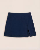 Ink Navy Heather $|& Interval FlowHeather Sculpt Skort - Hanger Detail