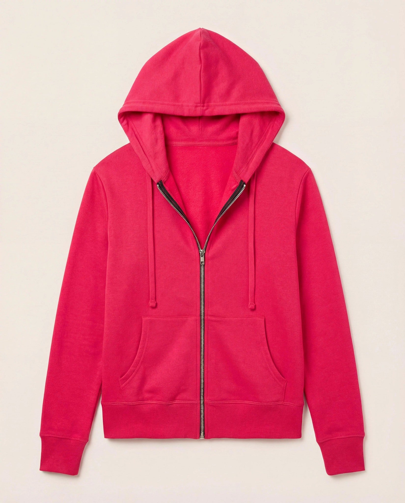 Magenta $|& Interval Flex Fleece Zip Hoodie - Hanger Detail