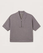 Charcoal $|& Interval Ridley Quarter Zip - Hanger Detail