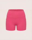 Fuchsia $|& Interval Cloudlight Renew Pocket Short - Hanger Detail
