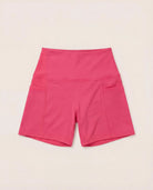Fuchsia $|& Interval Cloudlight Renew Pocket Short - Hanger Detail