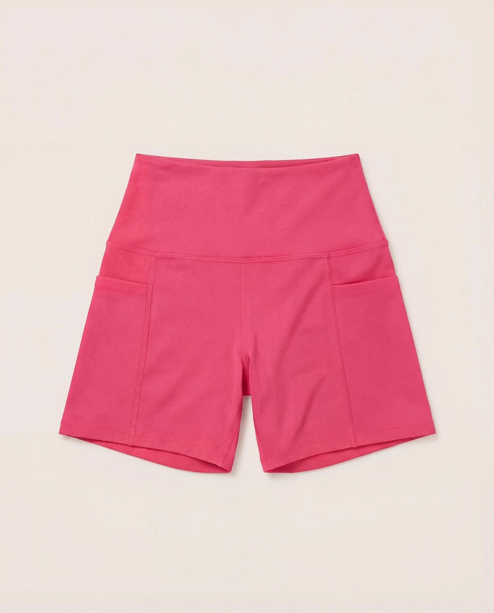 Fuchsia $|& Interval Cloudlight Renew Pocket Short - Hanger Detail