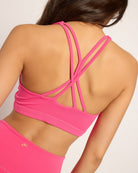 Fuchsia $|& Interval Cloudlight Speedy Strappy Bra - VOF Front