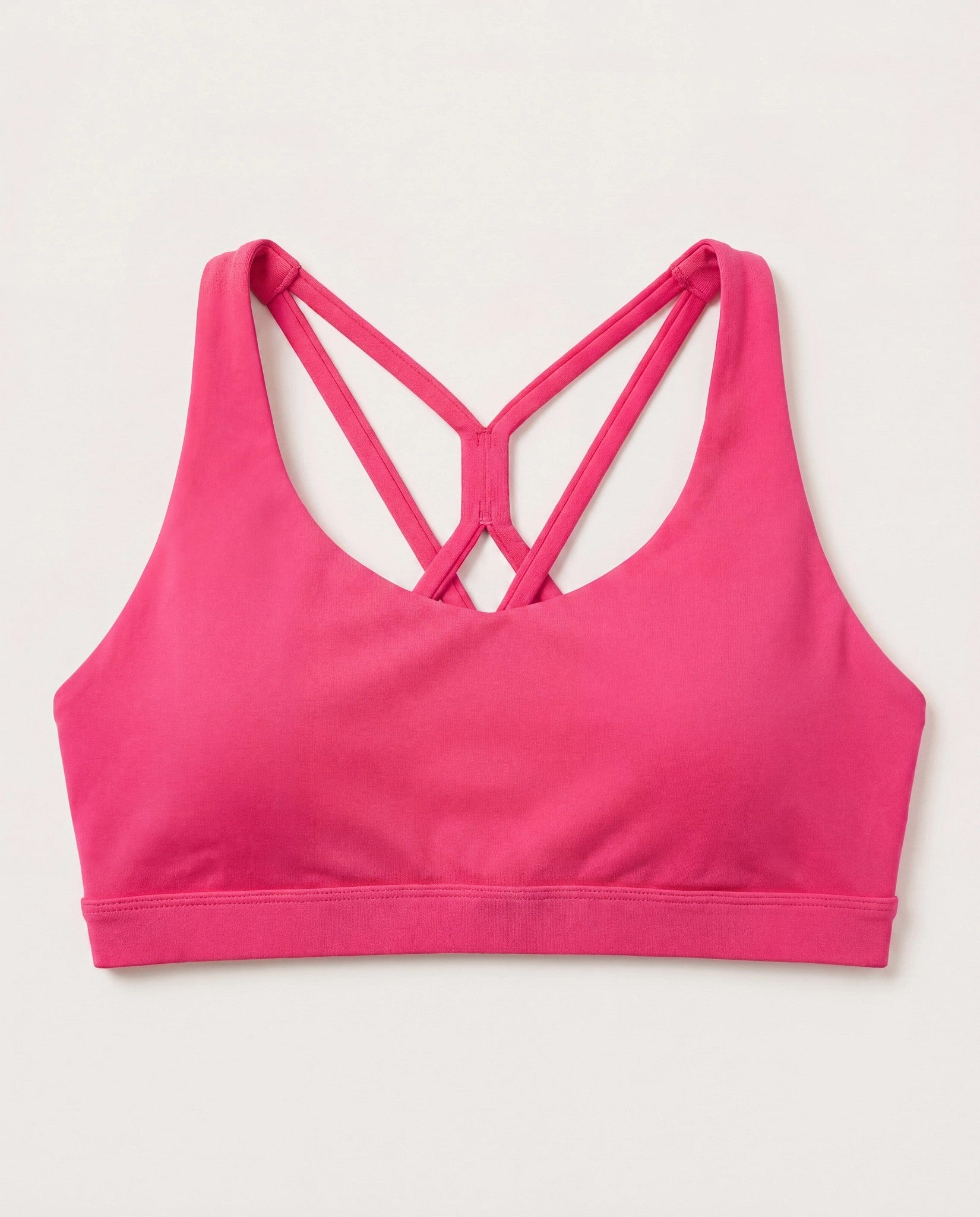 Fuchsia $|& Interval Cloudlight Speedy Strappy Bra - Hanger Detail