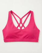 Fuchsia $|& Interval Cloudlight Speedy Strappy Bra - Hanger Detail