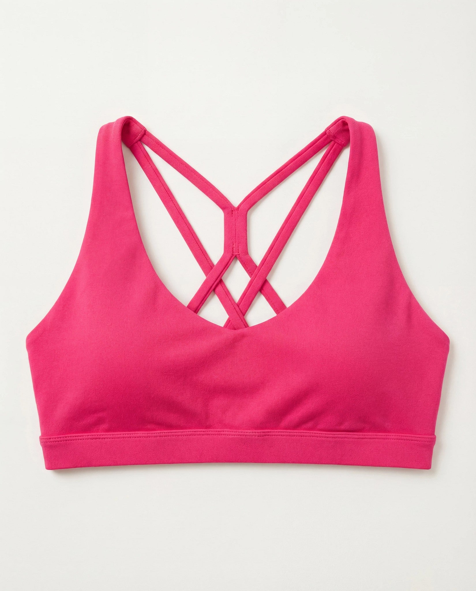 Fuchsia $|& Interval Cloudlight Speedy Strappy Bra - Hanger Detail