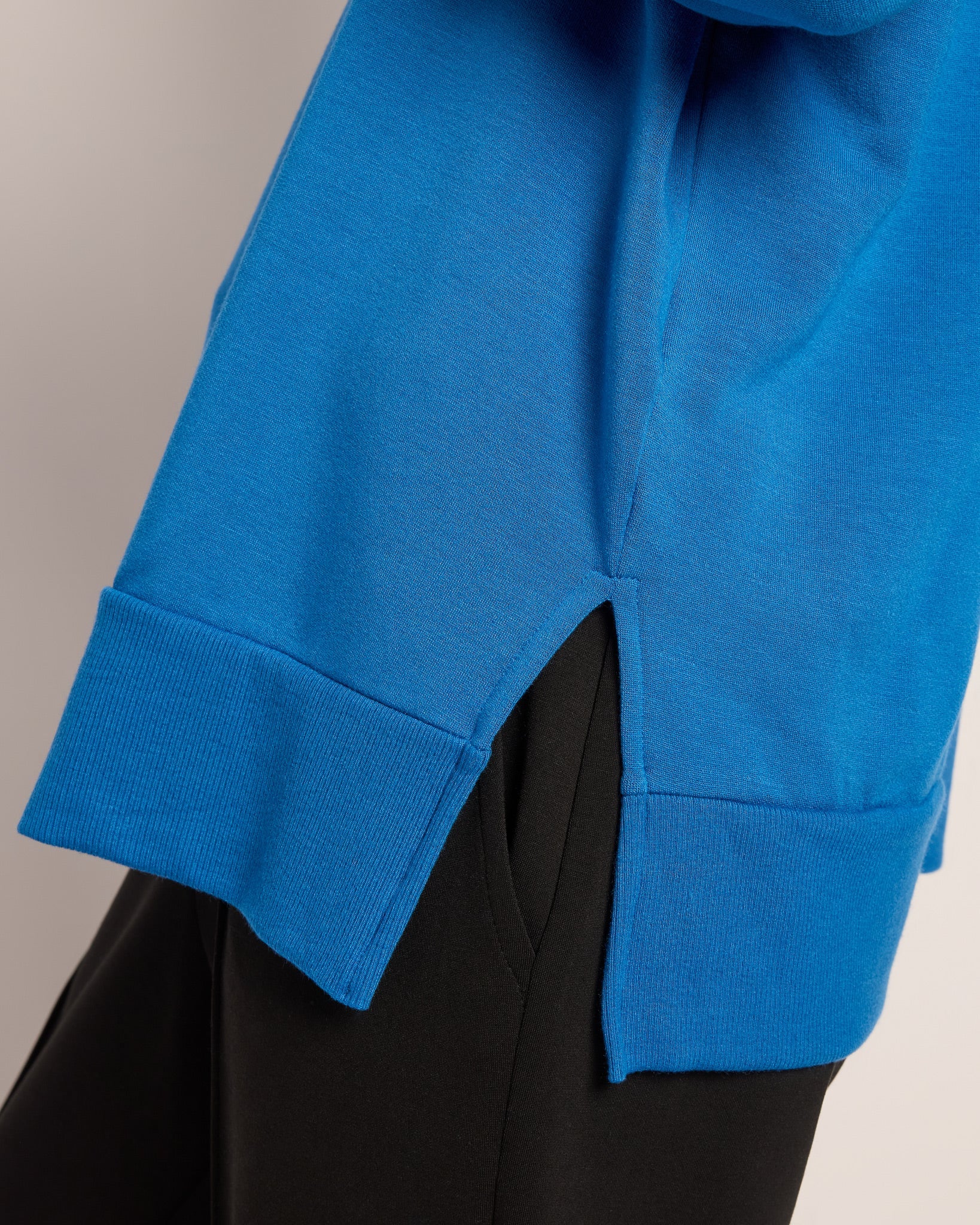 Electric Cobalt $|& Interval Flex Fleece Crew - SOF Full Front
