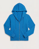 Electric Cobalt $|& Interval Flex Fleece Zip Hoodie - Hanger Detail