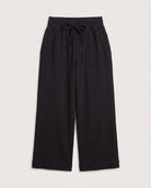Black $|& Interval Instinct Cropped Pant - Hanger Detail