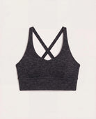 Night Sky Heather $|& Interval Flowheather Sculpt Tenacity Bra - Hanger Detail