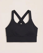 Black $|& Interval Cloudlight Alert Bra - Hanger Detail