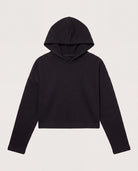 Ink Navy $|& Interval Tri-Blend Fleece Graceful Hoodie - Hanger Detail