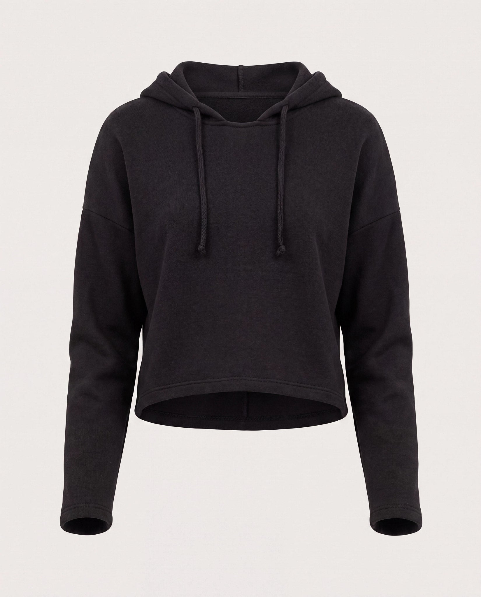 Ink Navy $|& Interval Tri-Blend Fleece Graceful Hoodie - Hanger Detail