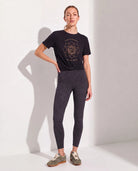 Black $|& Interval Field Graphic Tee - UGC On Fig