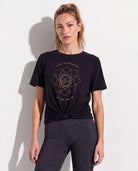 Black $|& Interval Field Graphic Tee - SOF Front
