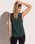 Hunter Green $|& Interval Aspire Graphic Tank - SOF Back