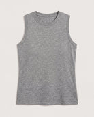Heather Grey $|& Interval Terrain Muscle Tank - Hanger Detail