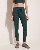 Hunter Green $|& Interval FlowHeather Sculpt Sydney Drawstring - SOF Front