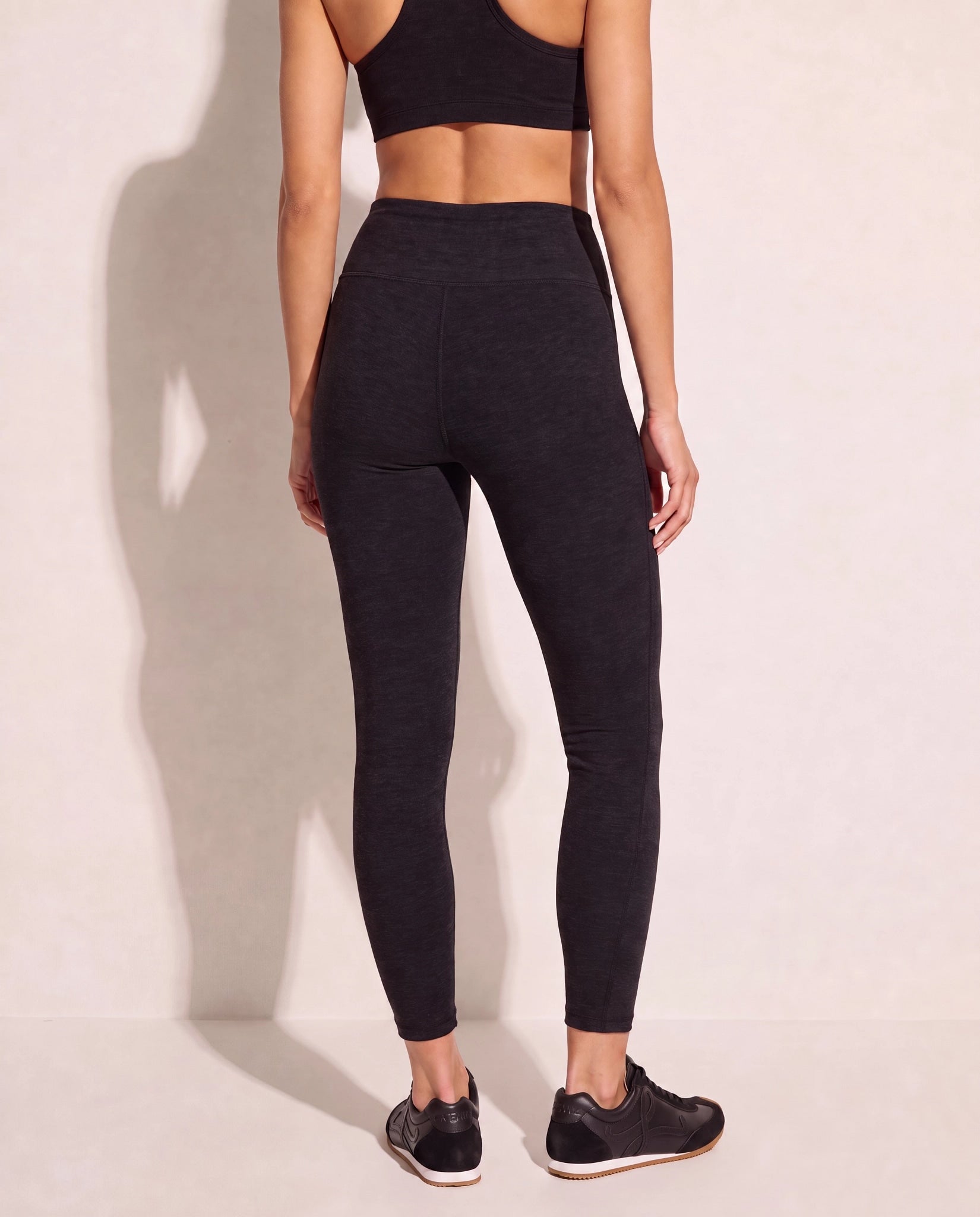 Night Sky Heather $|& Interval FlowHeather Sculpt Sydney Drawstring - SOF Back