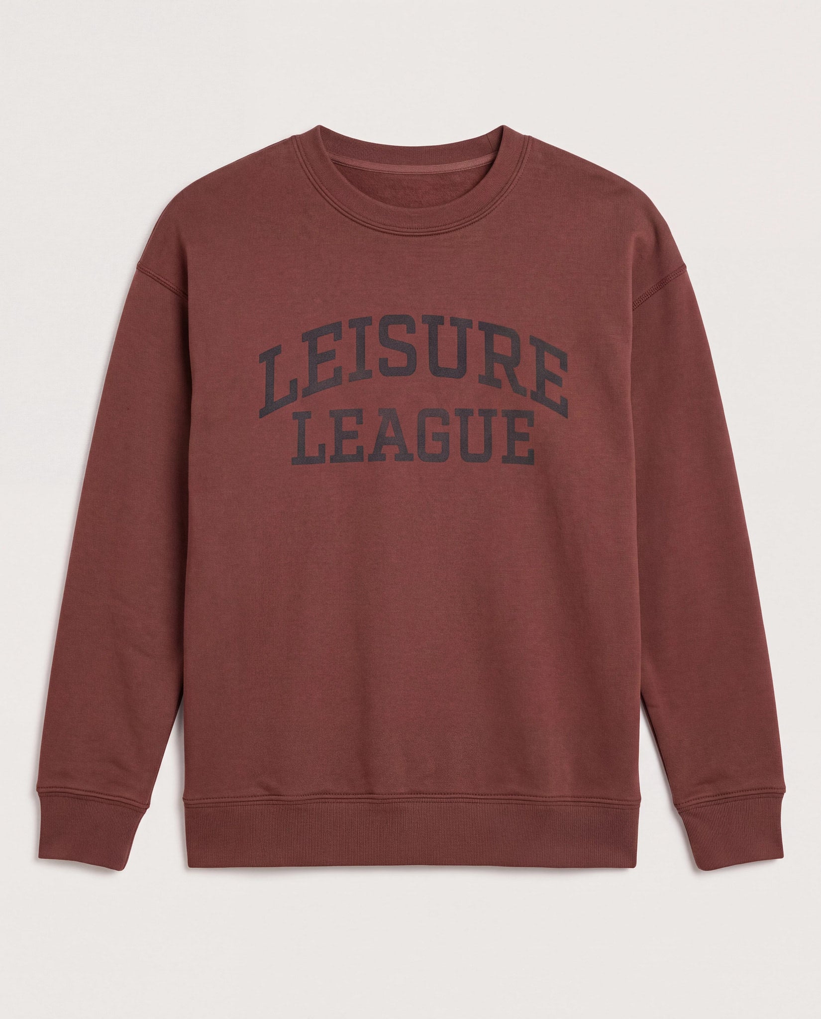 Walnut $|& Interval Iris Graphic Sweatshirt - Hanger Detail