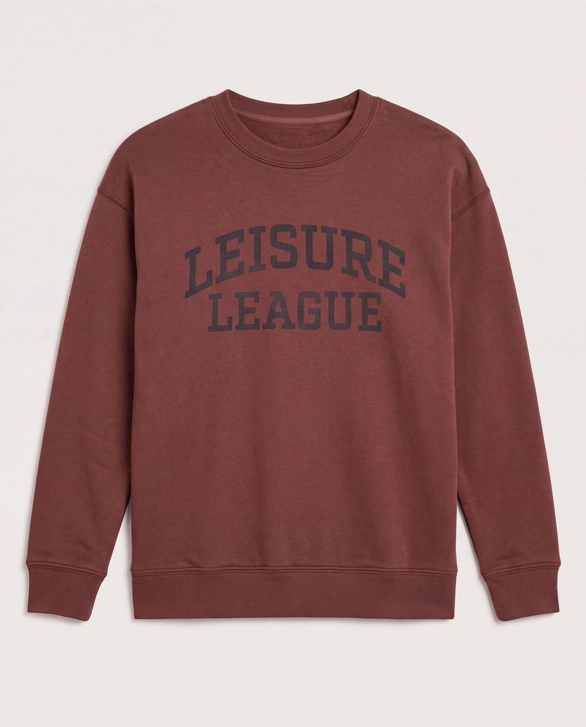 Walnut $|& Interval Iris Graphic Sweatshirt - Hanger Detail