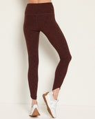 Walnut Leopard Heather $|& Interval FlowHeather Sculpt Prime Legging - SOF Back