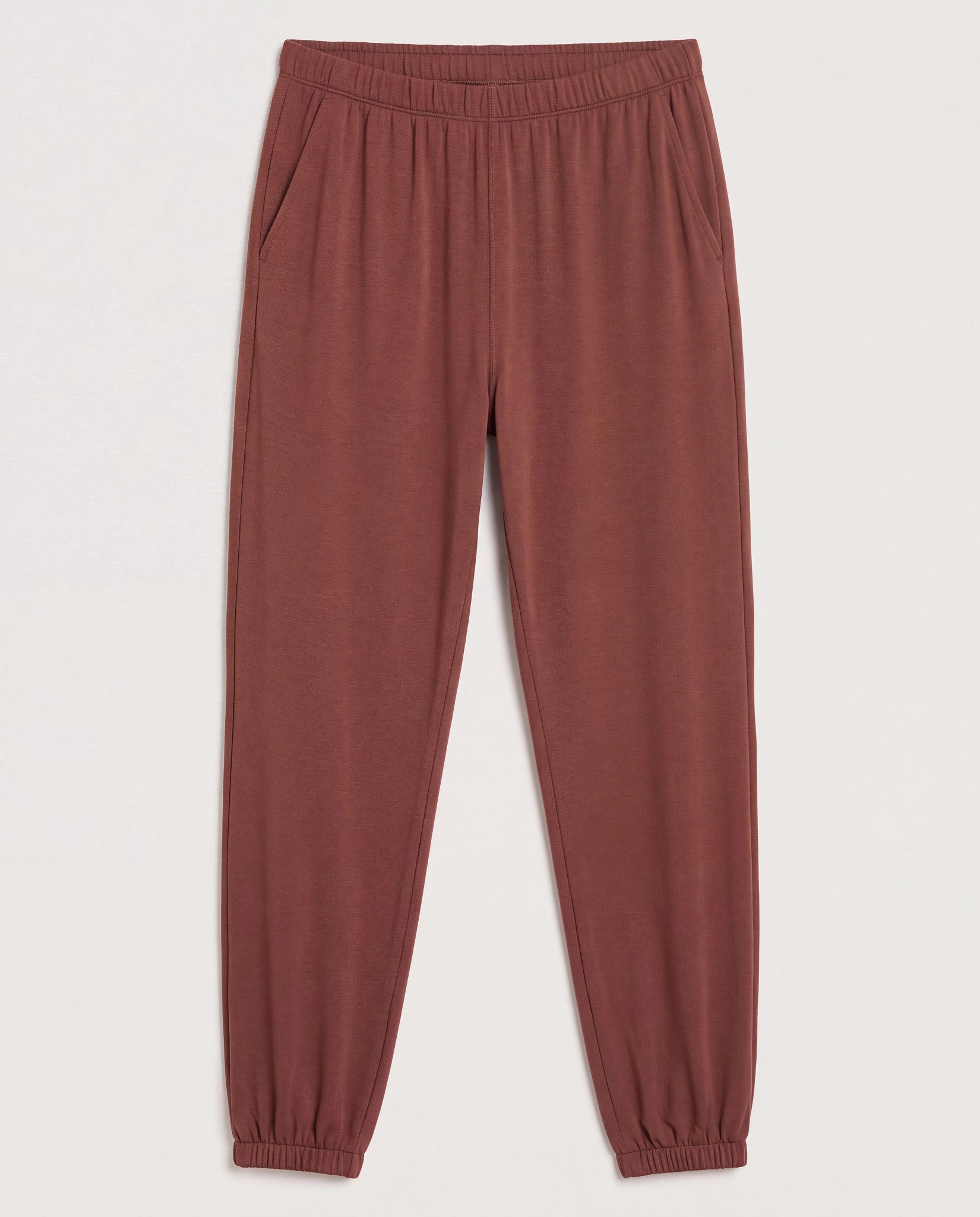 Walnut $|& Interval New Fleece Iris Jogger - Hanger Detail
