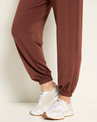 Walnut $|& Interval New Fleece Iris Jogger - VOF Front